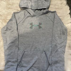 Under Armour Sweatshirt, Gray Size Medium